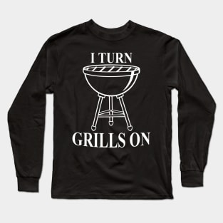 Dad Grilling Bbq Long Sleeve T-Shirt